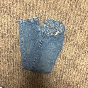 Kids blue jeans, size 5 slim